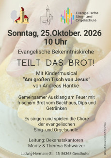 Am großen Tisch